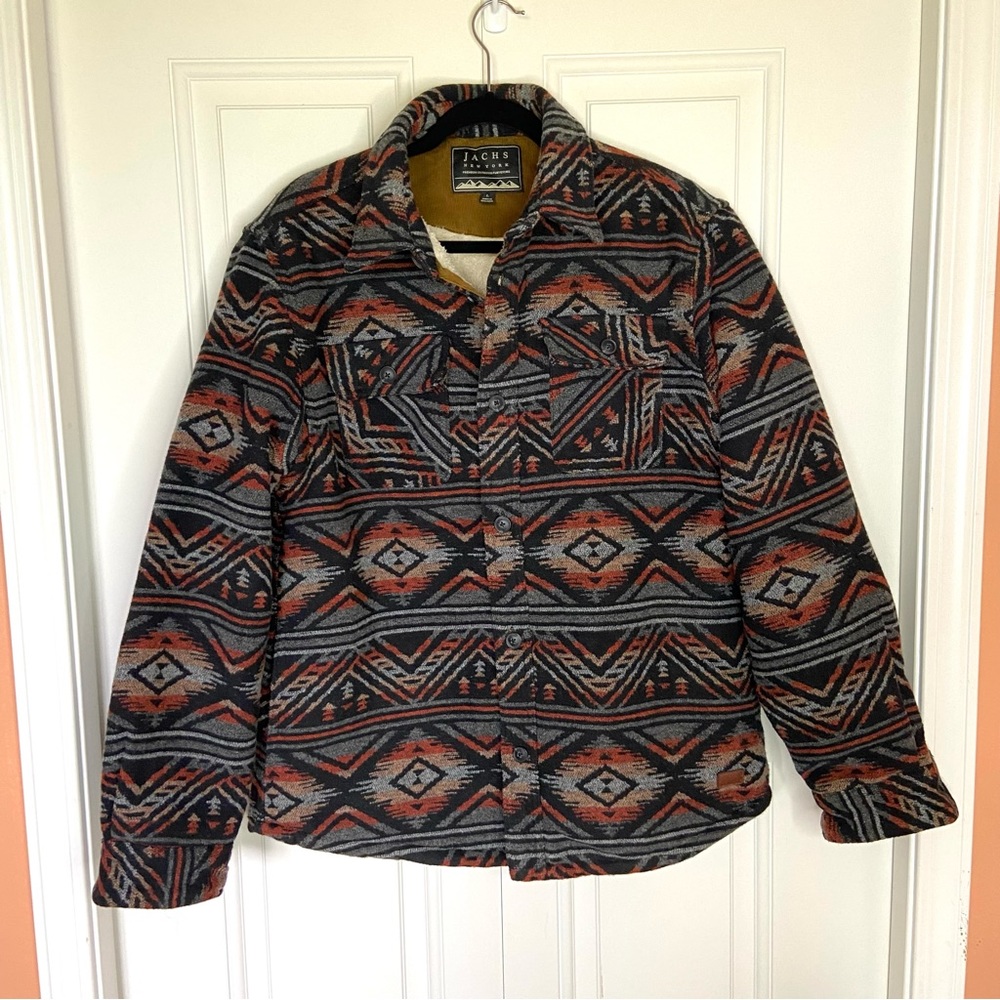 Jach’s wool blend jacket size Large